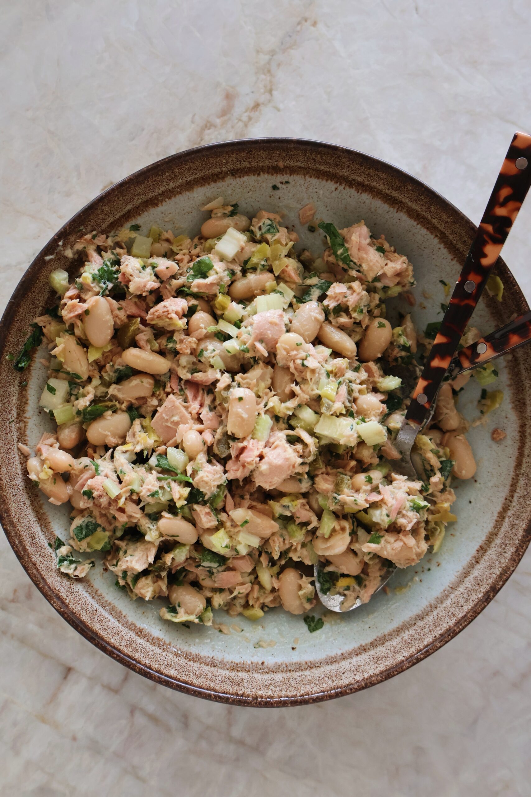 Peperoncini tuna salad