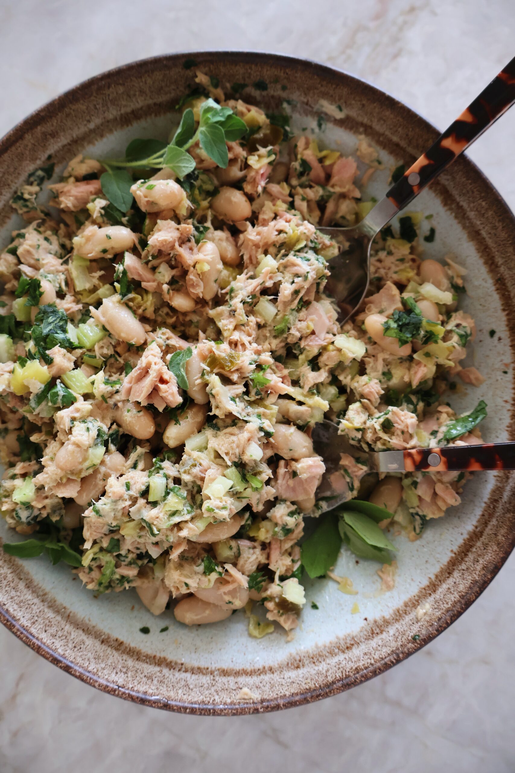 Peperoncini tuna salad