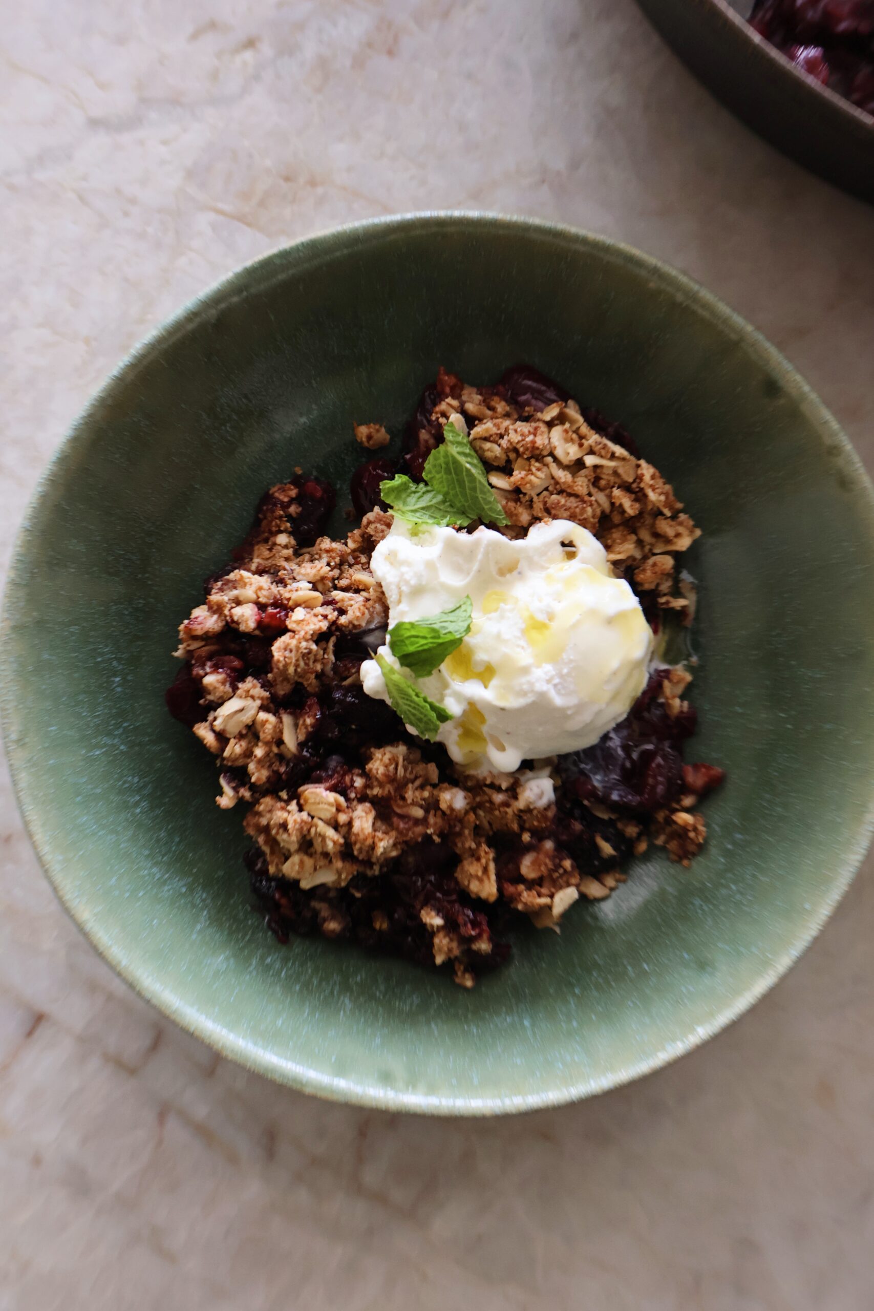 Cherry Berry Crumble