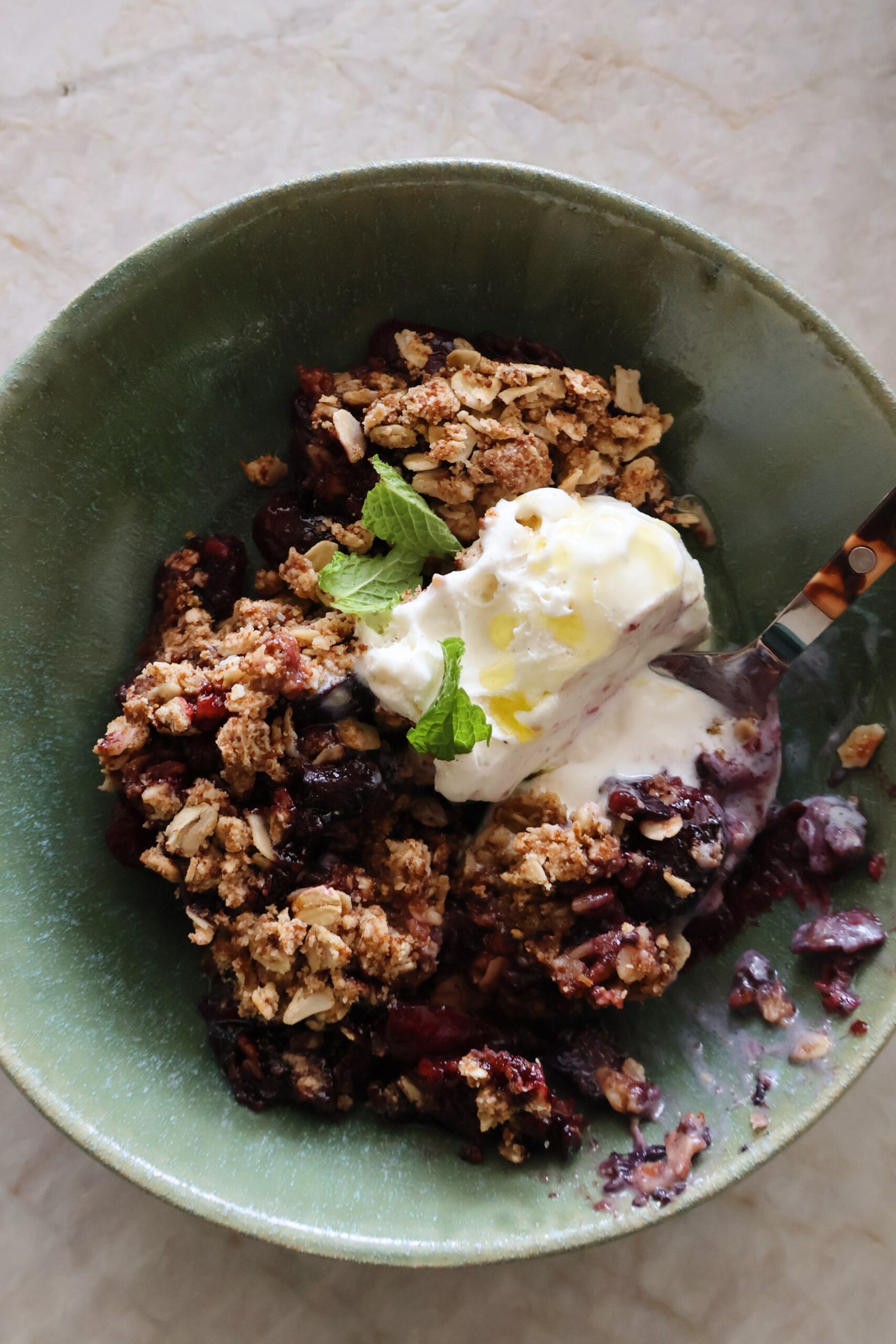 Cherry Berry Crumble