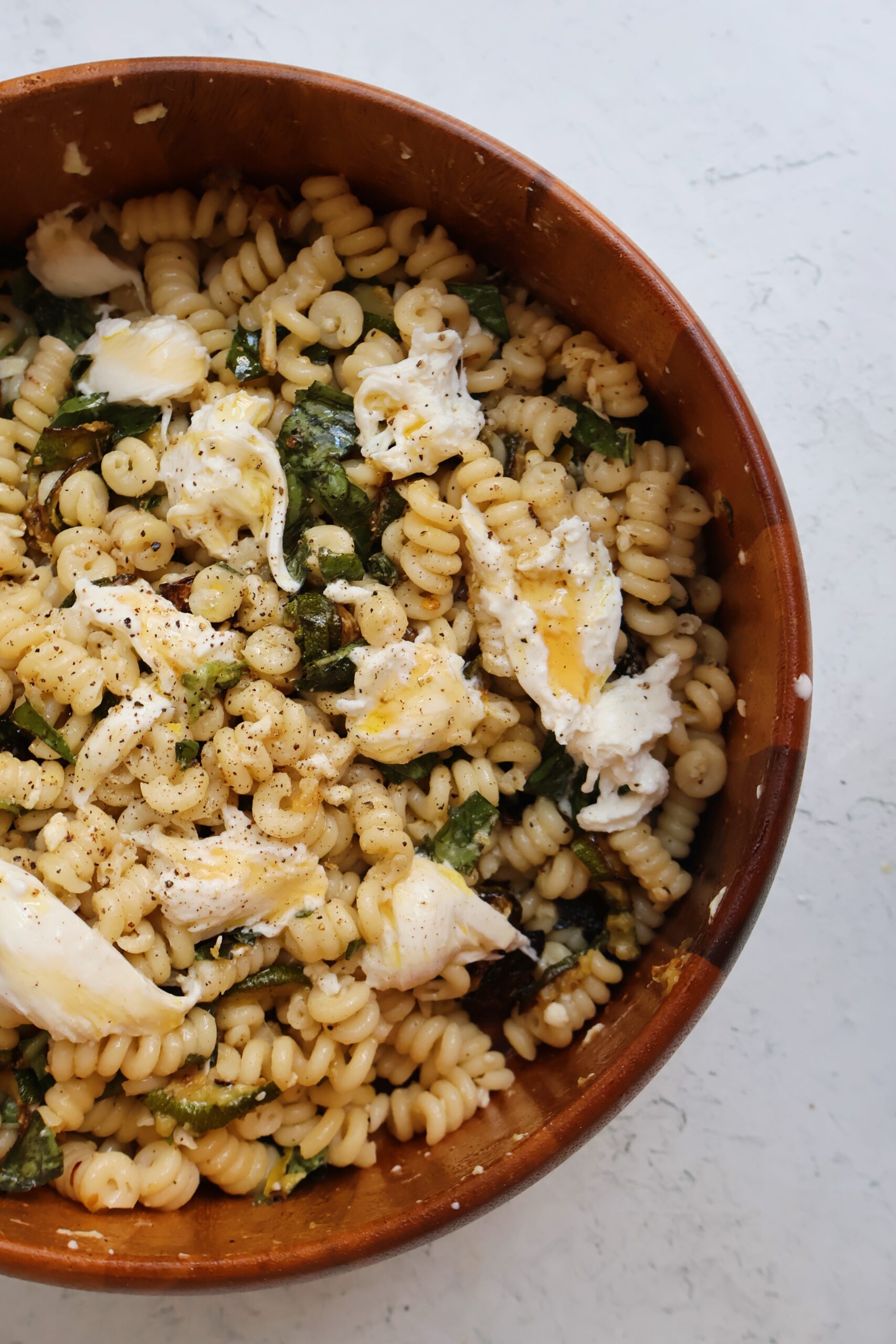 Lemon Burrata Pasta