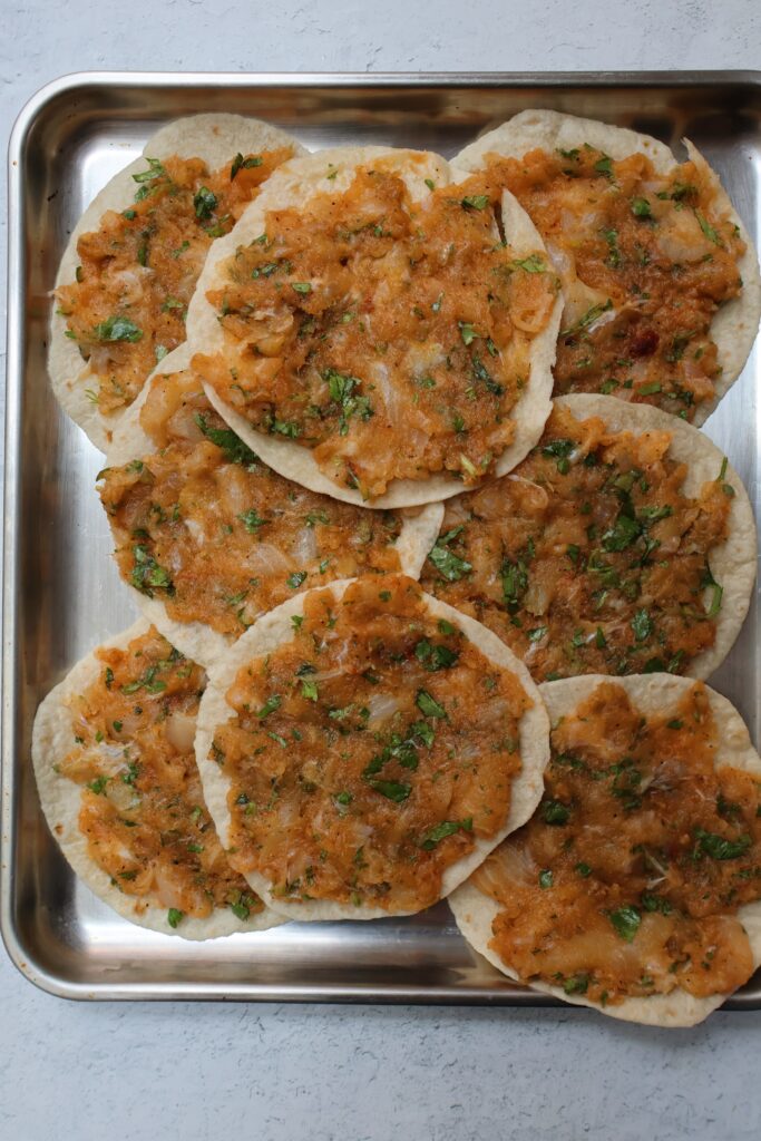 smashed fish tacos