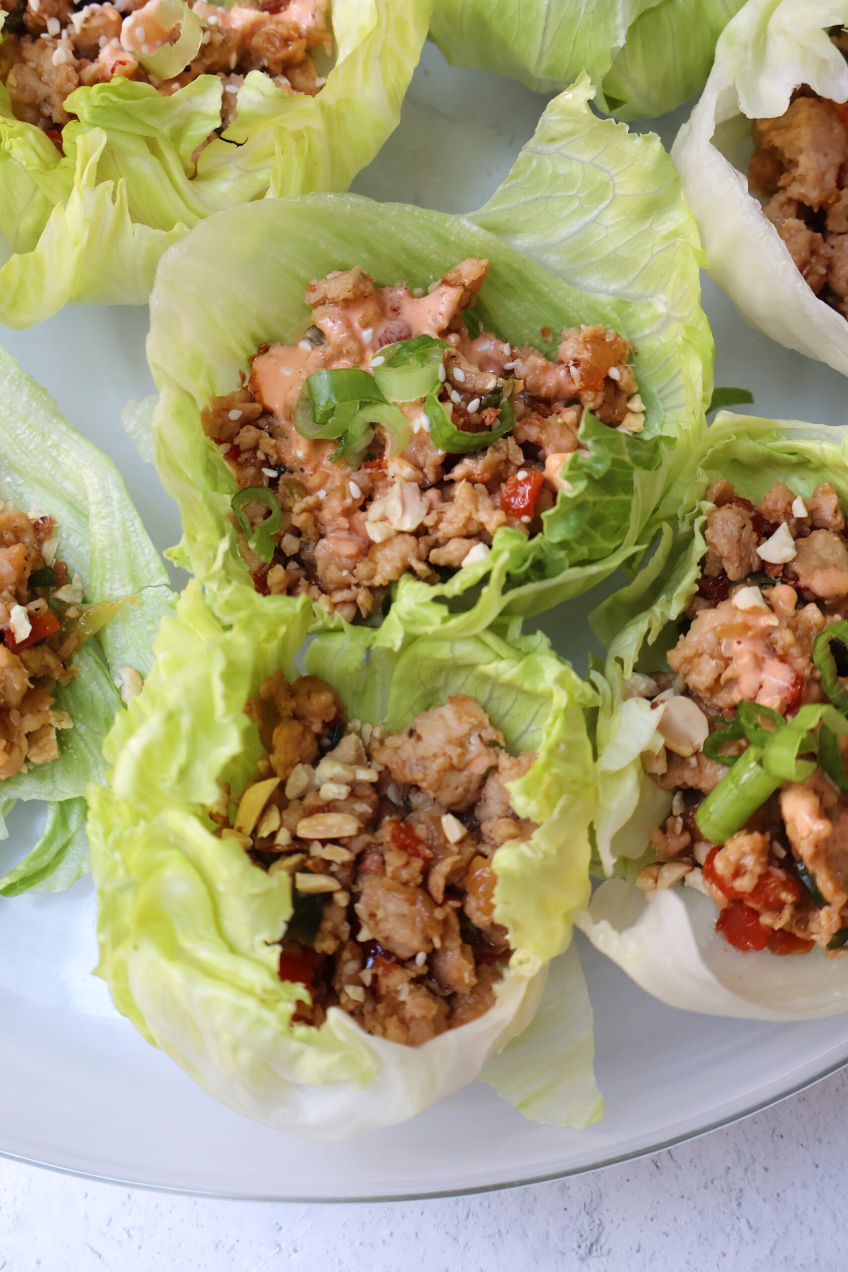 Ground Chicken Lettuce Cups